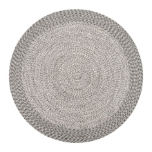 Grey large round outdoor playground floor mats